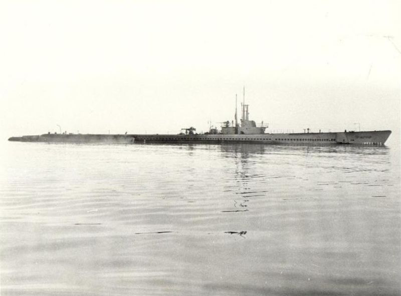 Post 1945 photo of US submarine Seahorse