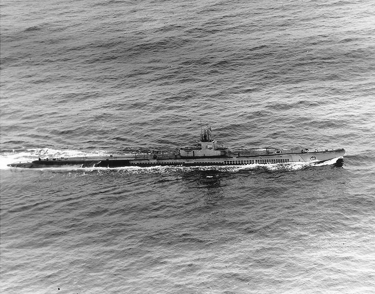 U.S. submarine Tautog