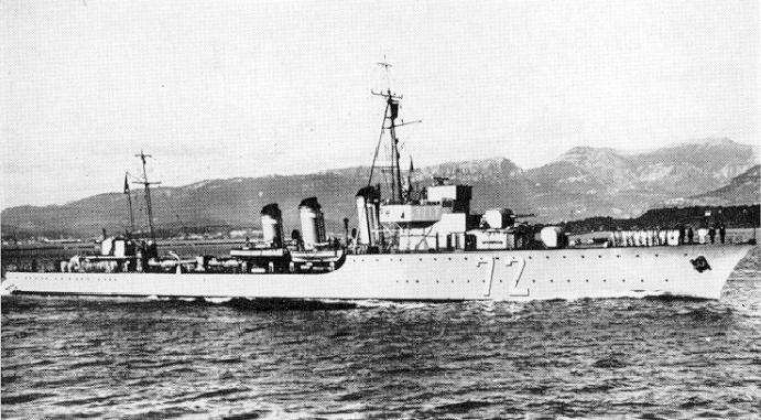Adroit Class French destroyer