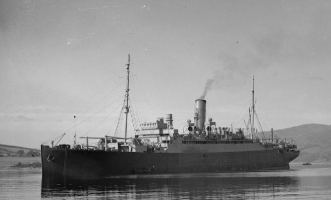 British Armed Merchant Cruiser Aurania