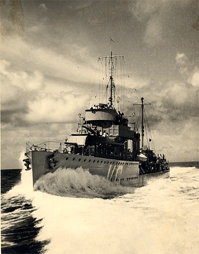 Dutch Destroyer Van Galen 1929-1940