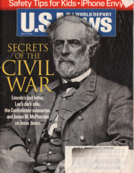 Major article in <em>U.S. News & World Report</em> about the discovery, raising and preservation of the Civil War submarine <em>Hunley</em>, in which Dr. E. Lee Spence is credited with the wreck