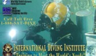 The International Diving Institute is a nationally accredited school for the training of commercial divers, offering courses in surface supplied air (helmet) diving; hyperbaric chamber operations; underwater welding; ROV operation; etc.