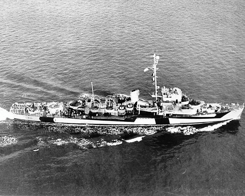 photo of USS Joseph E. Campbell participated in the hunt and destruction of U-371