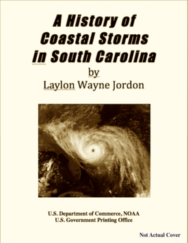 Laylon Wayne Jordan in his book, <em>A History of Coastal Storms in South Carolina</em>, repeatedly quotes Dr. E. Lee Spence’s original research on shipwrecks of South Carolina, in some cases actually photo-copying, without permission, directly from one of Spence