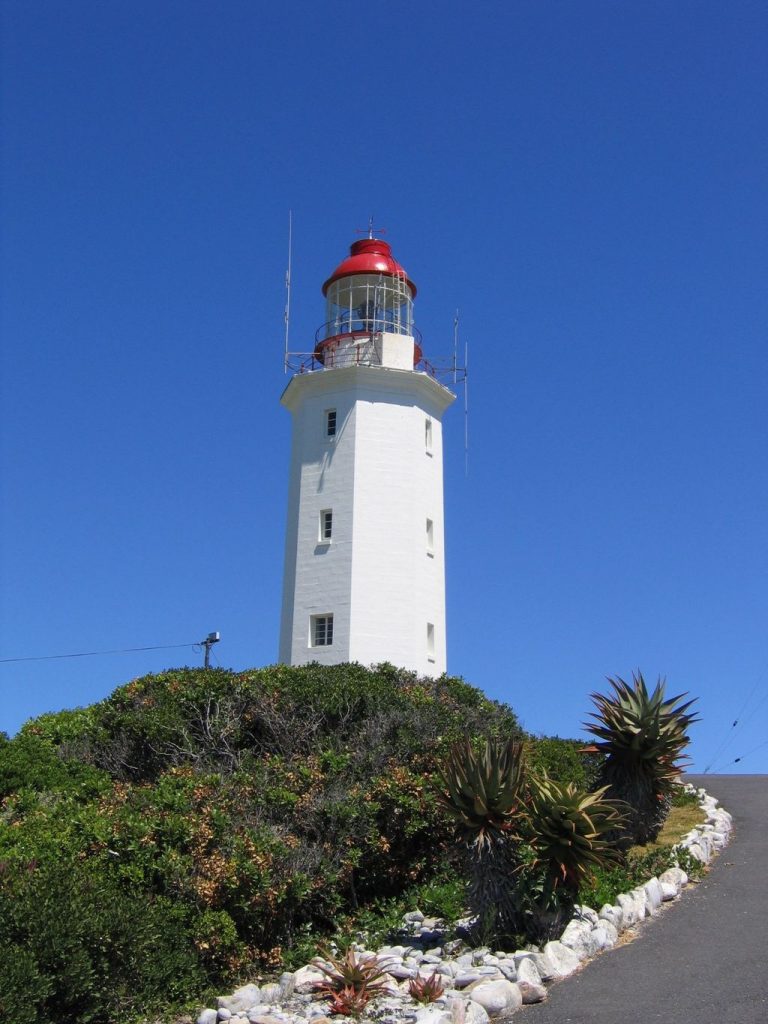 Photo of the Danger Point lighthouse