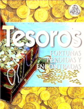 cover of Spanish language book for children on treasure